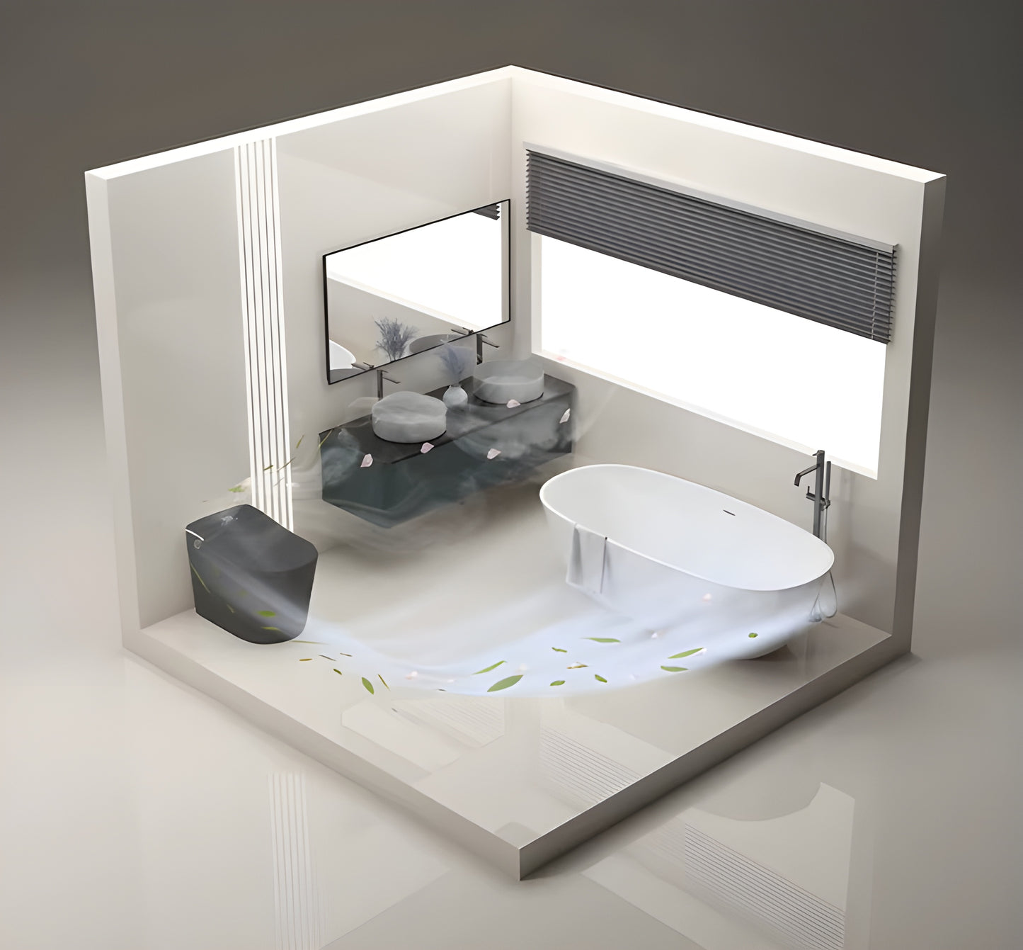 MARO HYDRA-X Japanese Smart Bidet Toilet with Built-In Flush Tank (2025 Deluxe Edition)