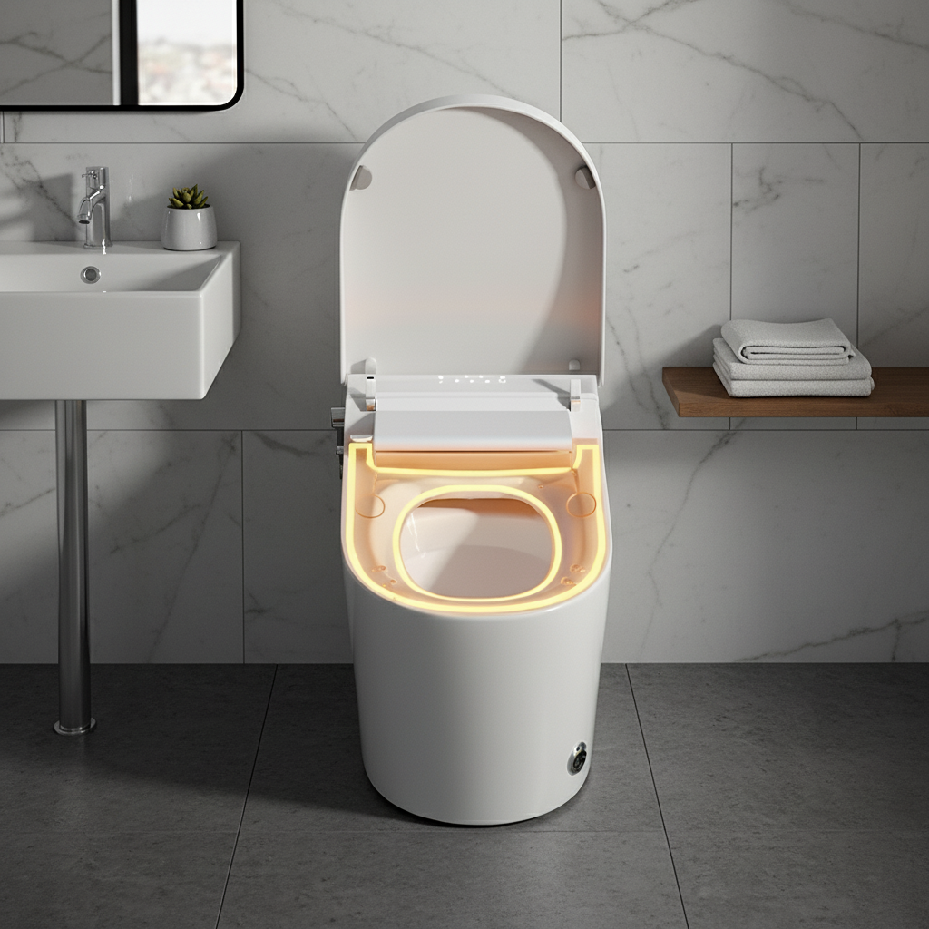 MARO HYDRA-X Japanese Smart Bidet Toilet with Built-In Flush Tank (2025 Deluxe Edition)