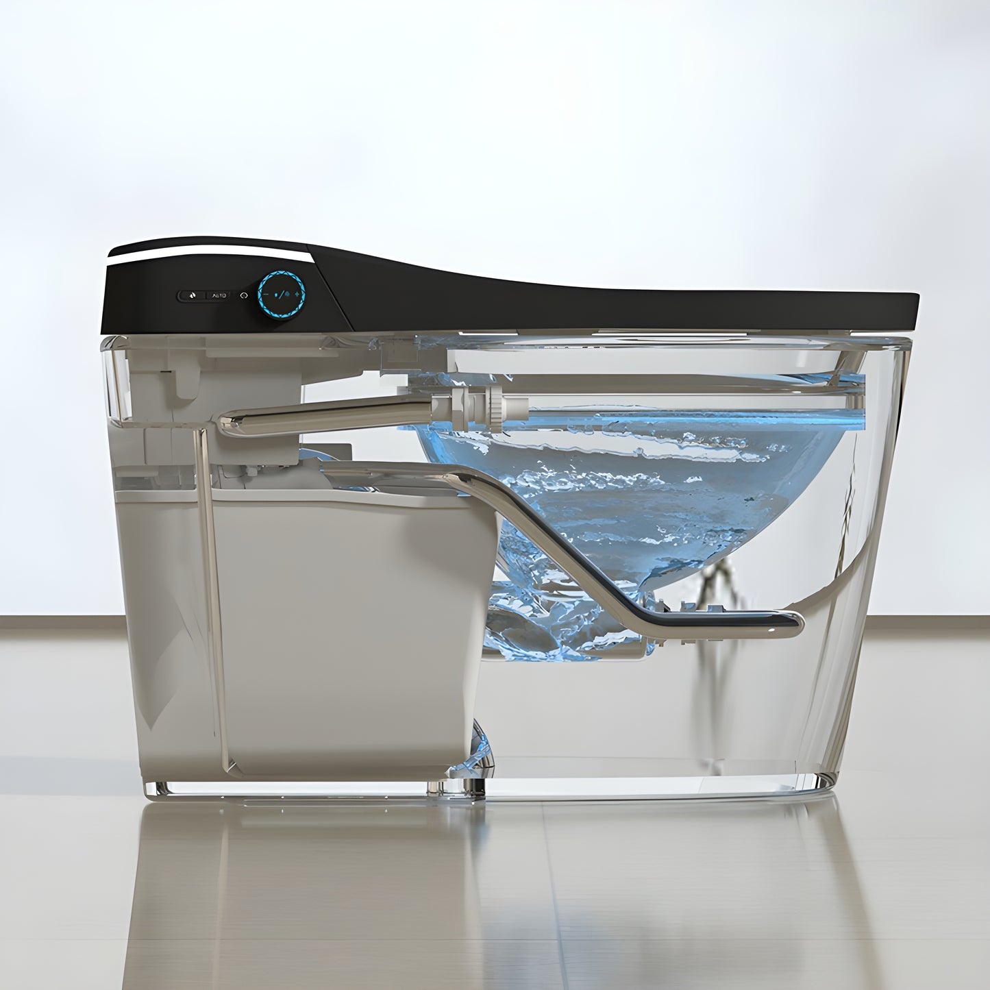MARO HYDRA-X Japanese Smart Bidet Toilet with Built-In Flush Tank (2025 Deluxe Edition)