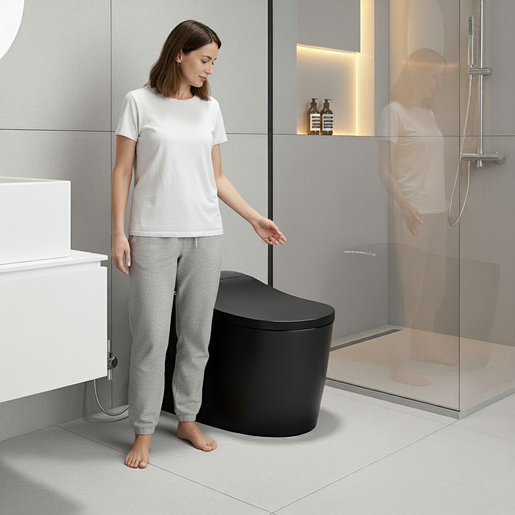 MARO HYDRA-X Japanese Smart Bidet Toilet with Built-In Flush Tank (2025 Deluxe Edition)