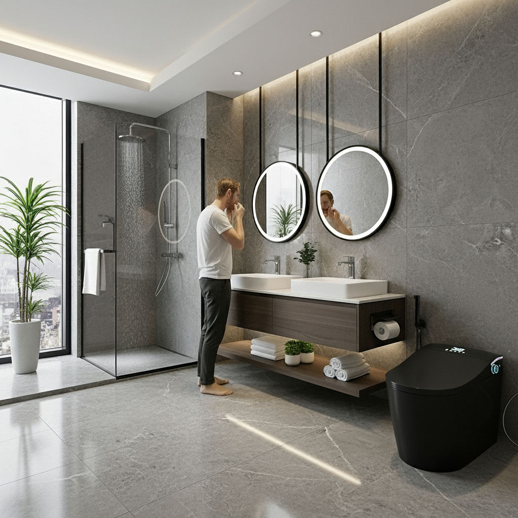 MARO HYDRA-X Japanese Smart Bidet Toilet with Built-In Flush Tank (2025 Deluxe Edition)