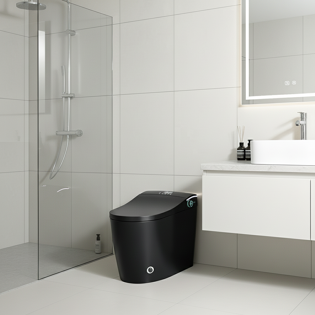 MARO HYDRA-X Japanese Smart Bidet Toilet with Built-In Flush Tank (2025 Deluxe Edition)