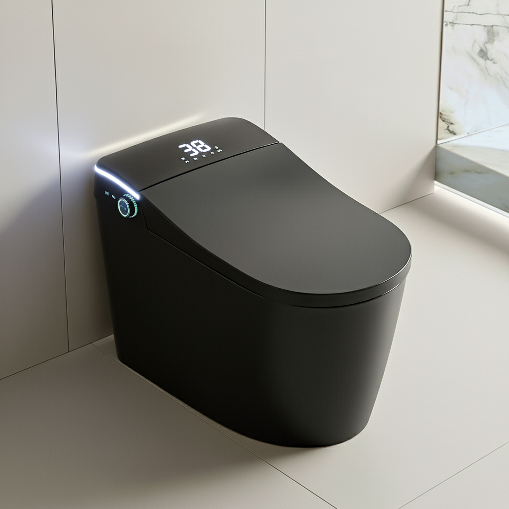 MARO HYDRA-X Japanese Smart Bidet Toilet with Built-In Flush Tank (2025 Deluxe Edition)