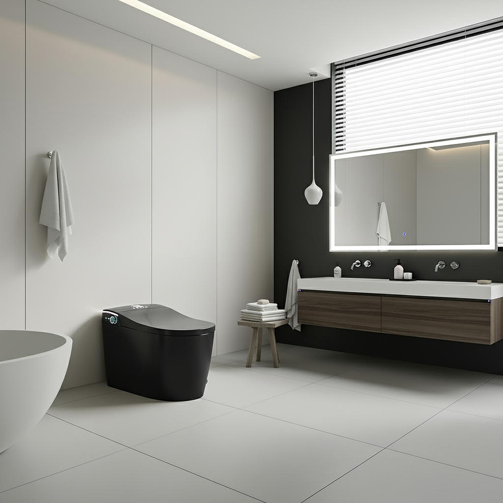 MARO HYDRA-X Japanese Smart Bidet Toilet with Built-In Flush Tank (2025 Deluxe Edition)