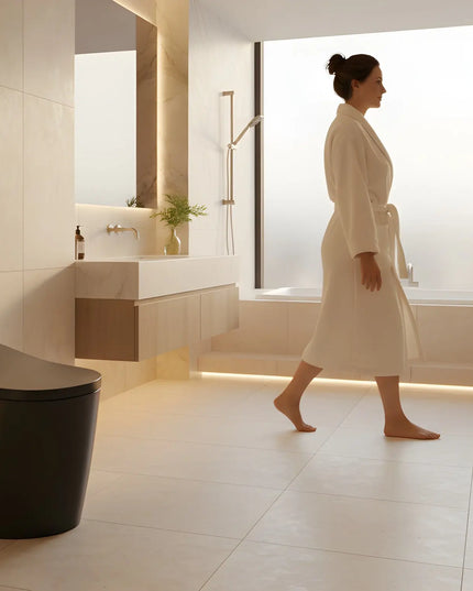 HYDRA-X Japanese Smart Bidet Toilet with Built-In Flush Tank