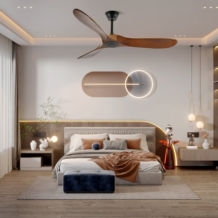 Clivara | Modern Quiet Metal Ceiling Fan | ⌀106×H30 cm MARO Finer Living
