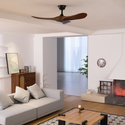 Clivara | Modern Quiet Metal Ceiling Fan | ⌀106×H30 cm MARO Finer Living