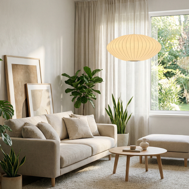 Elegant Modern Glass Pendant Light | ⌀30×H20 cm MARO Finer Living