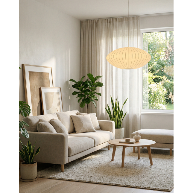 Elegant Modern Glass Pendant Light | ⌀30×H20 cm MARO Finer Living