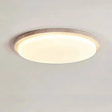 Wabi-Sabi Yellow Travertine LED Ceiling Lamp ⌀270×H60 mm MARO Finer Living - Luxury Home Specialists