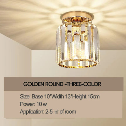 Luxury Small Crystal Ceiling Lights (Set of 2) – Modern Flush Mount Zhongshan Wingland Electrical Appliances Co., Ltd.