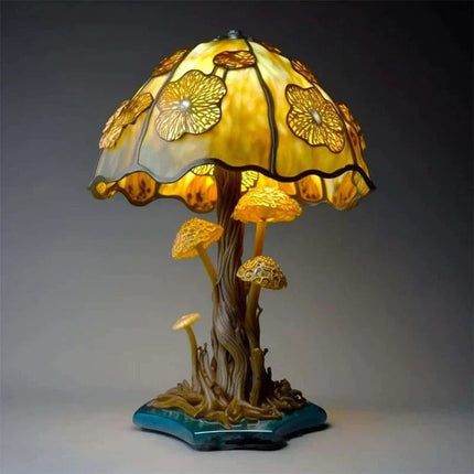 Luminara | Artistic Colorful Stained Glass Table Lamp | 15×H cm 4