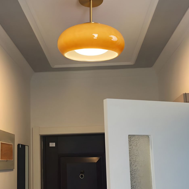 Luminara | Elegant Vintage-Inspired Flush Ceiling Light Fixture | 30×30×H cm 1