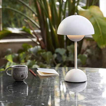 Luminara | Elegant Wireless Table Lamp for Bedside or Desk | 28×16×9 cm 3