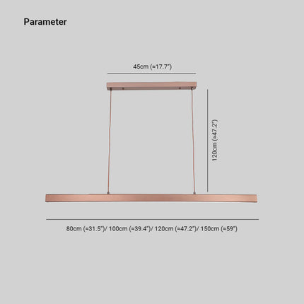 Luminara | Sleek Modern Metal Kitchen Pendant Lighting | 10-15㎡ 6