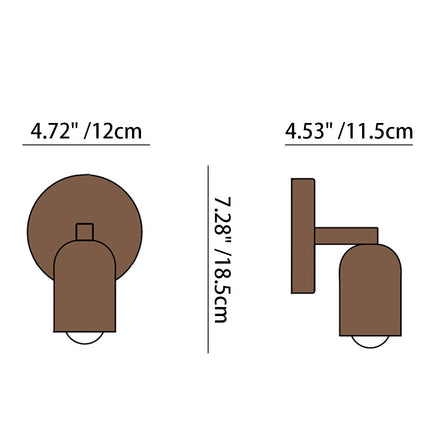 MARO | Elegant Minimalist Wall Light Sconce 30×10×20 cm 3