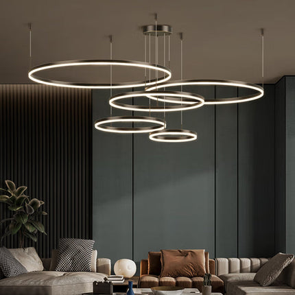 MARO | Elegant Modern Black Pendant Light 40-80cm ⌀X×HX cm 2