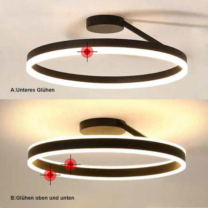 MARO | Elegant Modern Flush Mount Ceiling Light 40×10 cm 5