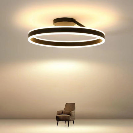 MARO | Elegant Modern Flush Mount Ceiling Light 40×10 cm 8