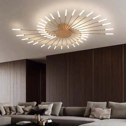 MARO | Elegant Modern Industrial Flush Mount Ceiling Light ⌀X×HX cm 10