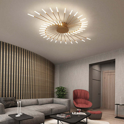 MARO | Elegant Modern Industrial Flush Mount Ceiling Light ⌀X×HX cm 12