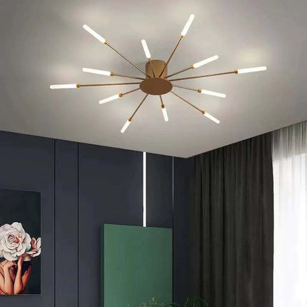 MARO | Elegant Modern Industrial Flush Mount Ceiling Light ⌀X×HX cm 14