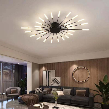MARO | Elegant Modern Industrial Flush Mount Ceiling Light ⌀X×HX cm 17