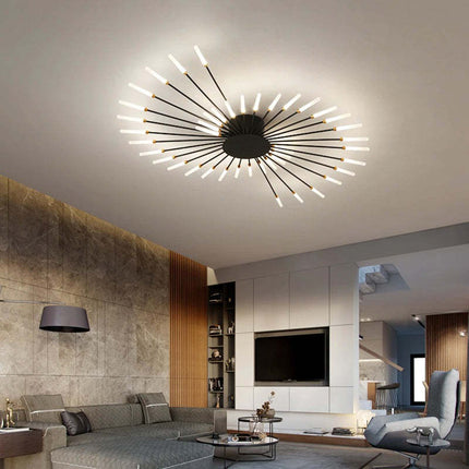 MARO | Elegant Modern Industrial Flush Mount Ceiling Light ⌀X×HX cm 2