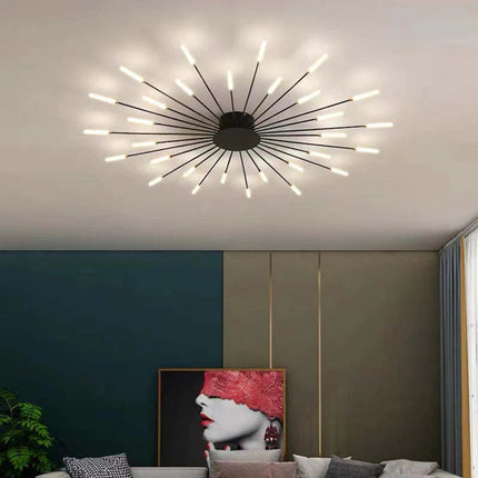 MARO | Elegant Modern Industrial Flush Mount Ceiling Light ⌀X×HX cm 3