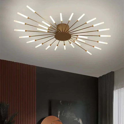 MARO | Elegant Modern Industrial Flush Mount Ceiling Light ⌀X×HX cm 7