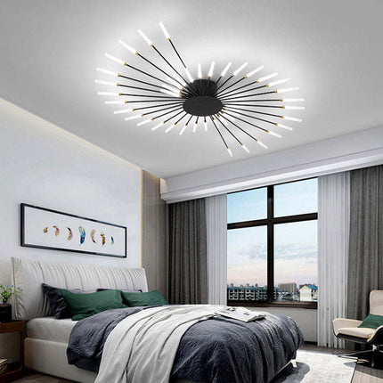 MARO | Elegant Modern Industrial Flush Mount Ceiling Light ⌀X×HX cm 8