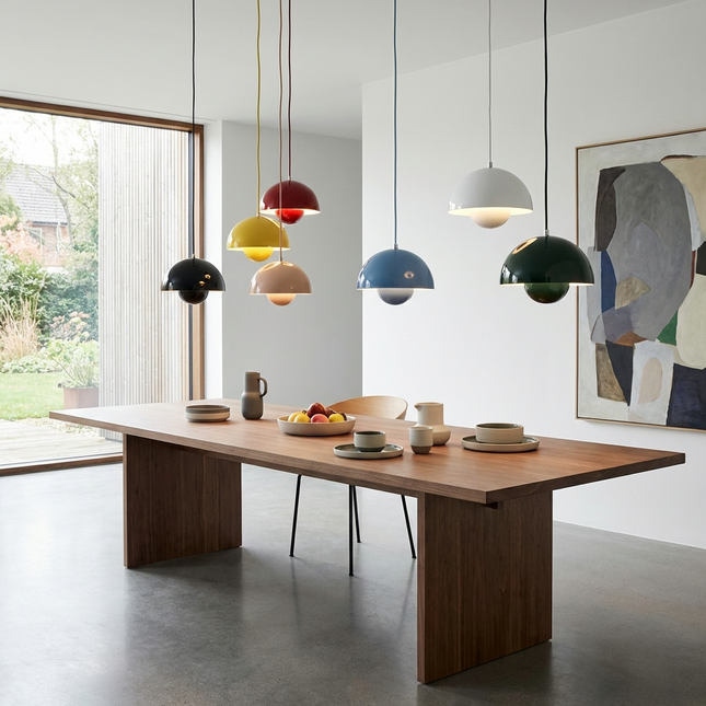 MARO | Modern Sleek LED Ceiling Light Fixture ⌀30×30×15 cm 8