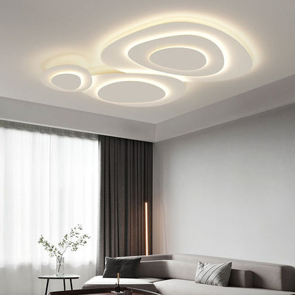 MARO | Sleek Modern LED Flush Mount Ceiling Light 50×H10 cm 2