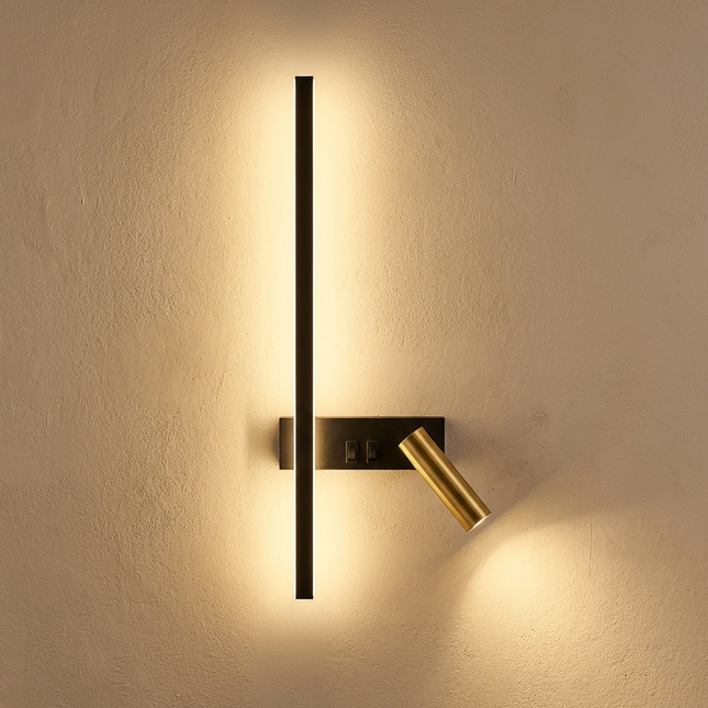 MARO | Sleek Modern Wall Spot Light 350° Rotation 90° Tilt