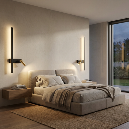 MARO | Sleek Modern Wall Spot Light 350° Rotation 90° Tilt
