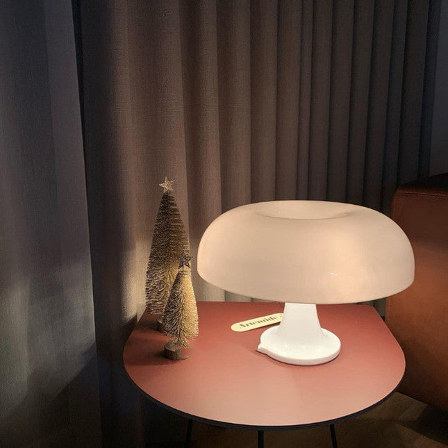 MushroomGlow | Elegant Scandinavian Table Lamp | 30×30×40 cm 1
