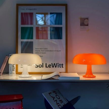 MushroomGlow | Elegant Scandinavian Table Lamp | 30×30×40 cm 2
