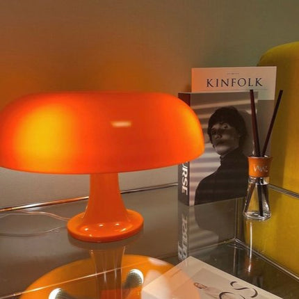 MushroomGlow | Elegant Scandinavian Table Lamp | 30×30×40 cm 3