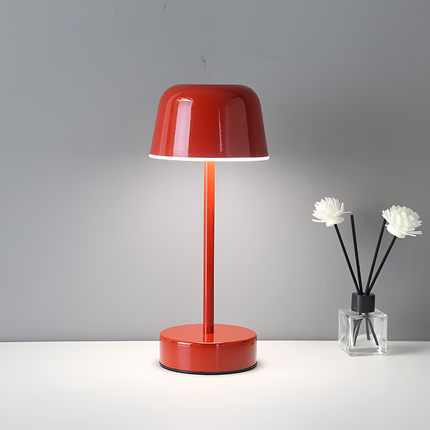 RetroGlow | Stylish Cordless LED Table Lamp | 15×15×30 cm 2