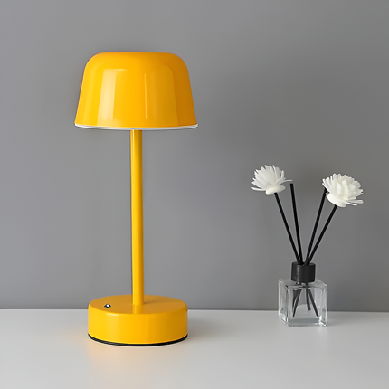 RetroGlow | Stylish Cordless LED Table Lamp | 15×15×30 cm 3