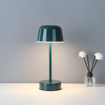 RetroGlow | Stylish Cordless LED Table Lamp | 15×15×30 cm 5